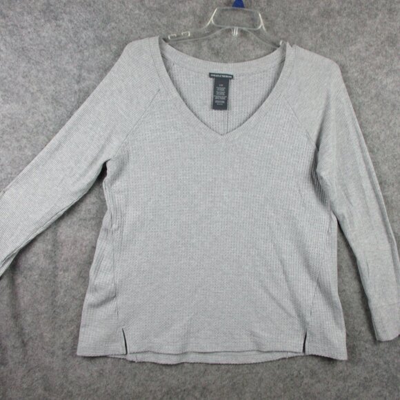 Lot 3 Sweater Women's Large White Gray Ana Universal Thread Chelsea & Theodore - Picture 6 of 16